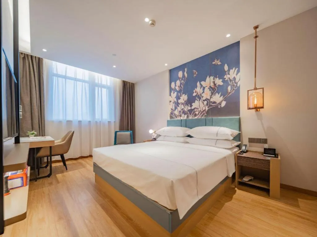 Bed in Jinjiang Inn Xian Mingguang Road