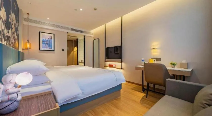 Bed in Jinjiang Inn Xian Mingguang Road