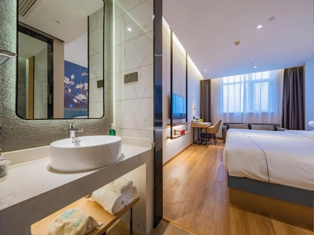 Bed in Jinjiang Inn Xian Mingguang Road