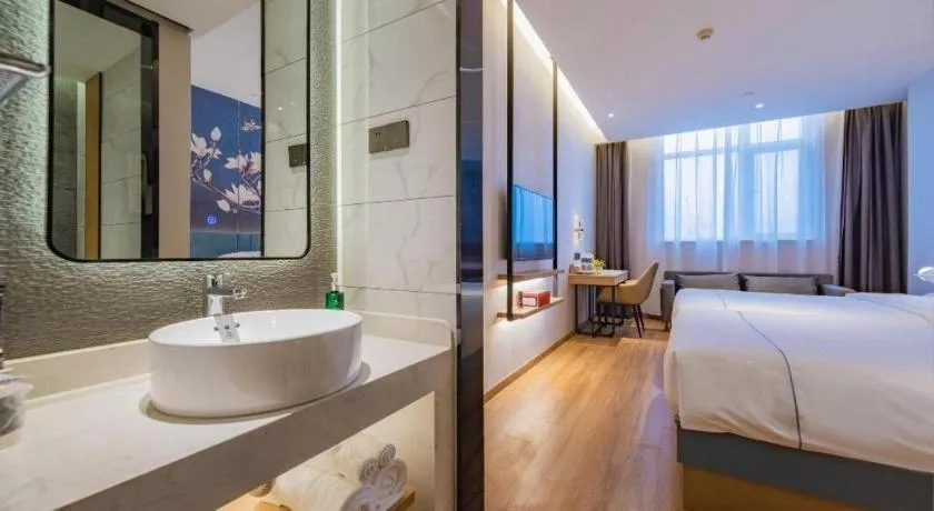 Bed in Jinjiang Inn Xian Mingguang Road