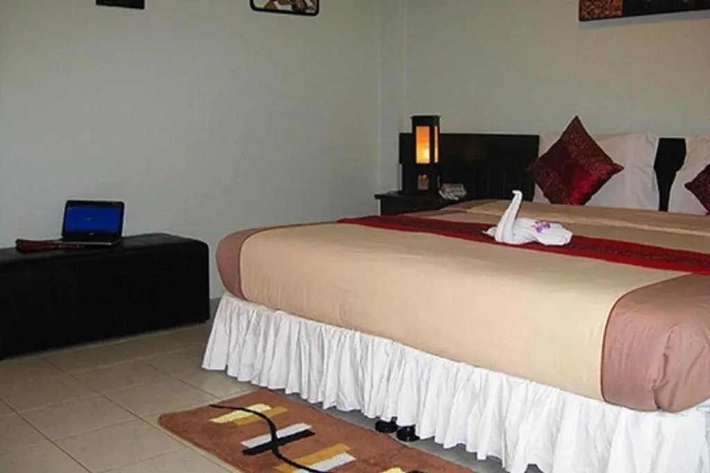 Bed in The Nice Patong Hotel