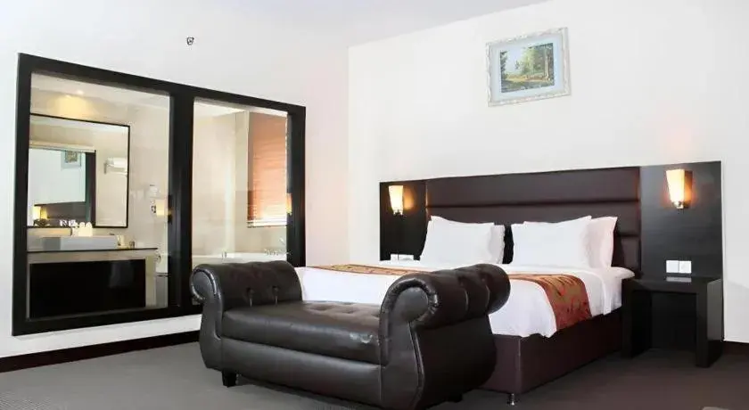 Bed in The BCC Hotel & Residence Bed in The BCC Hotel & Residence