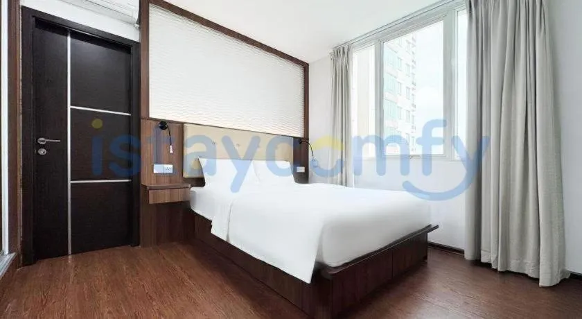 Bed in The BCC Hotel & Residence