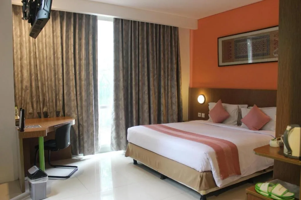 Bed in Pomelotel Patra Kuningan Jakarta