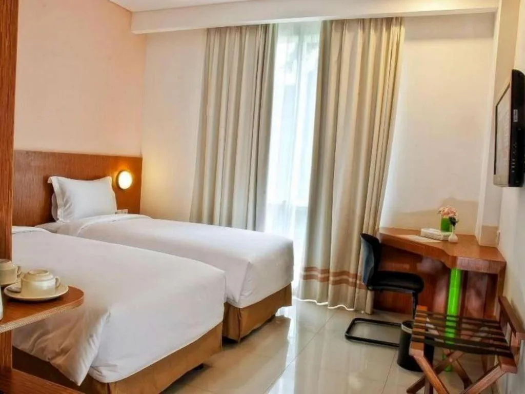 Bed in Pomelotel Patra Kuningan Jakarta