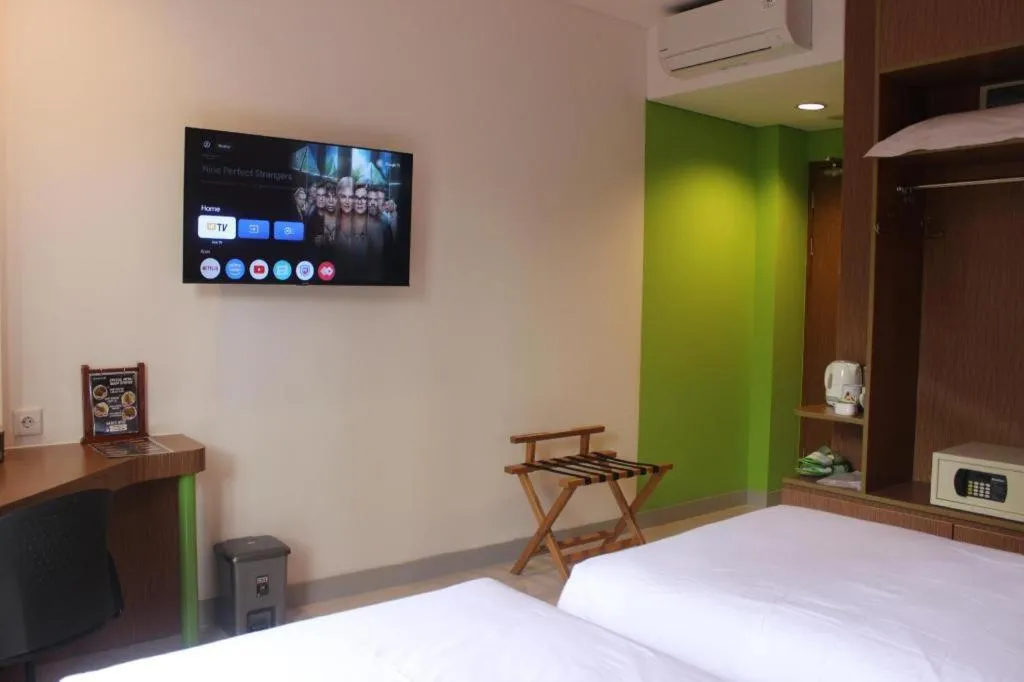 Bed in Pomelotel Patra Kuningan Jakarta