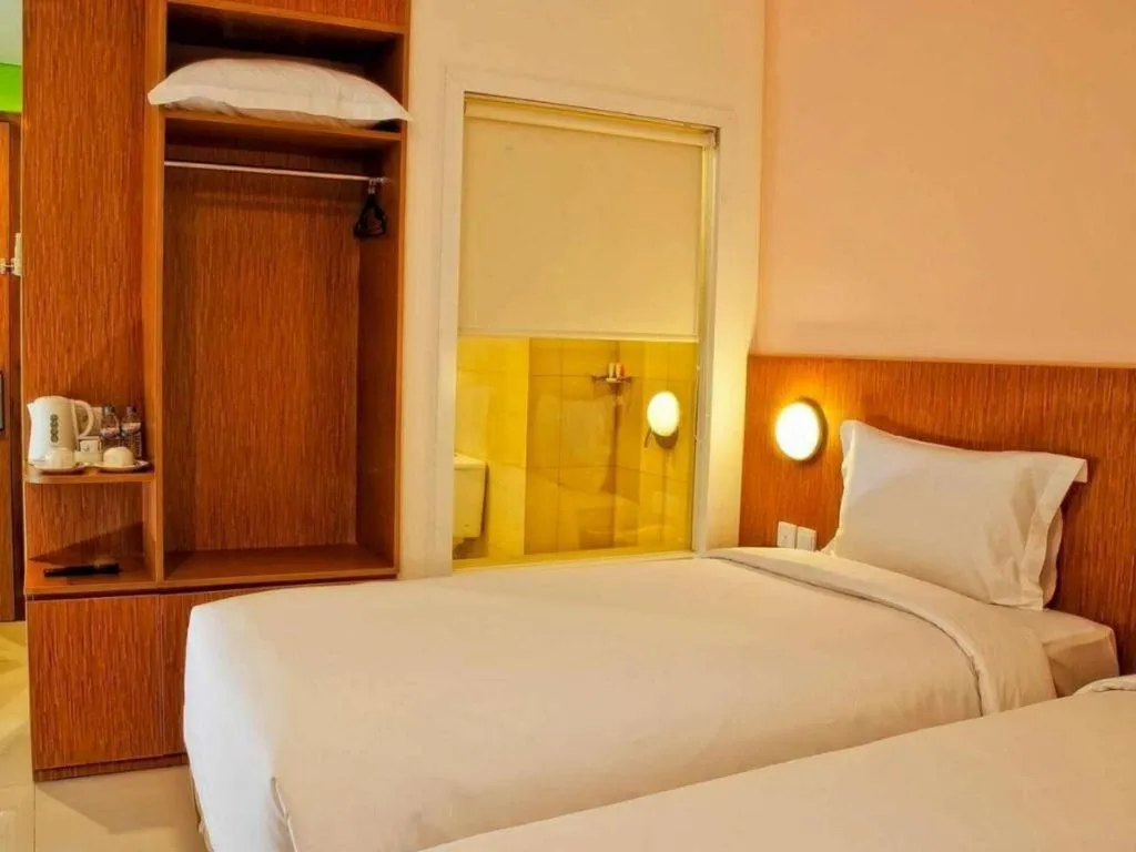 Bed in Pomelotel Patra Kuningan Jakarta
