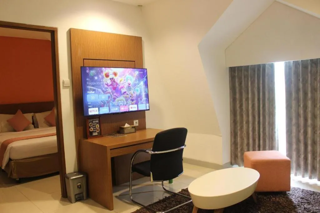 Bed in Pomelotel Patra Kuningan Jakarta