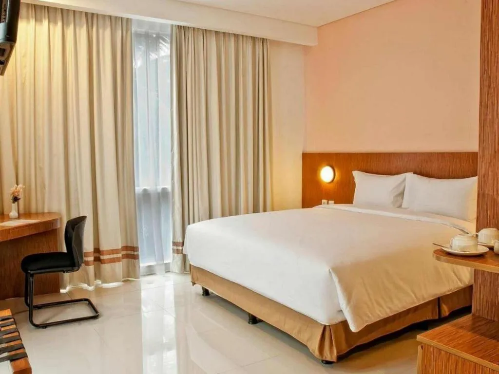 Bed in Pomelotel Patra Kuningan Jakarta