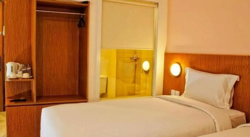 Bed in Pomelotel Patra Kuningan Jakarta