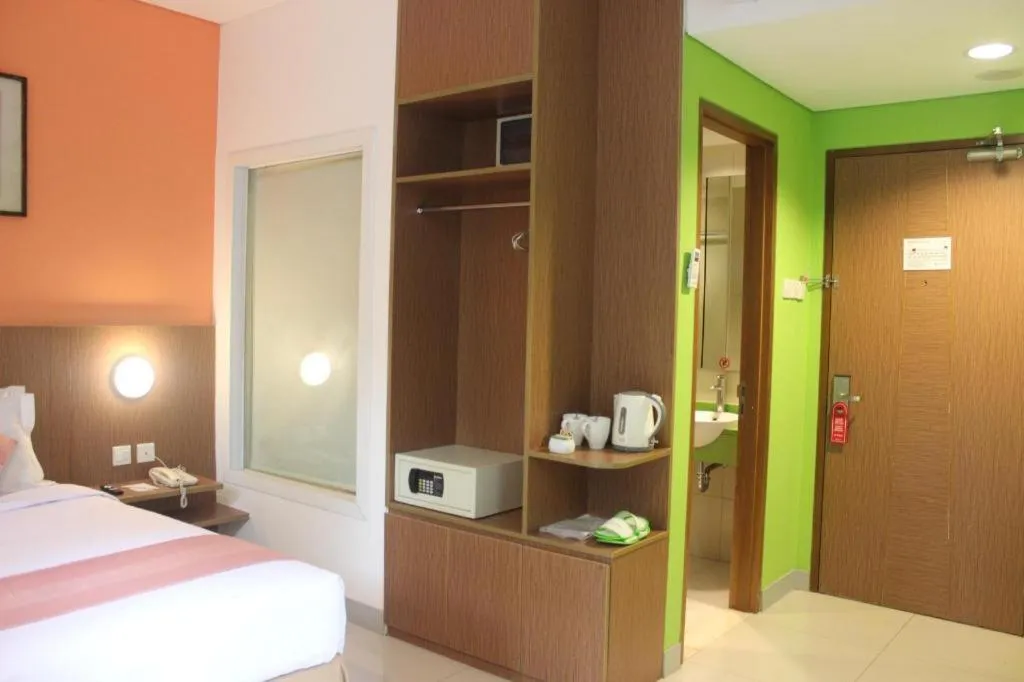 Bed in Pomelotel Patra Kuningan Jakarta