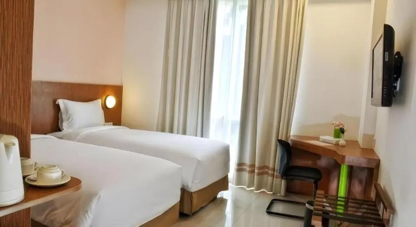 Bed in Pomelotel Patra Kuningan Jakarta