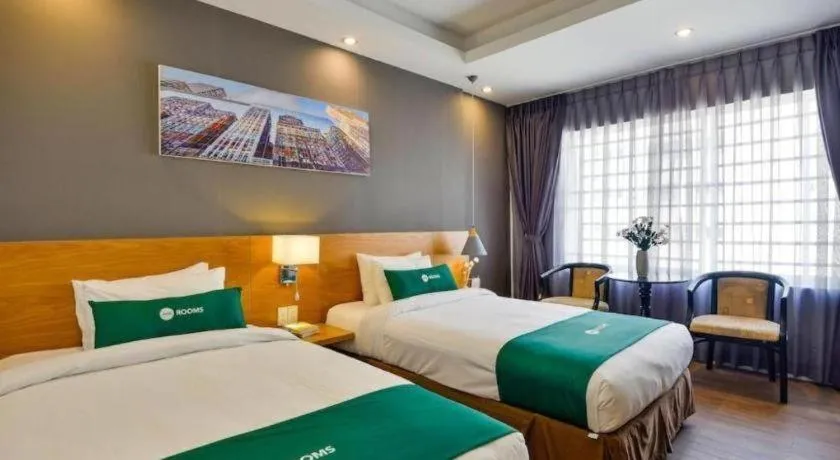 Bed in AHA Boutique Ben Thanh Hotel