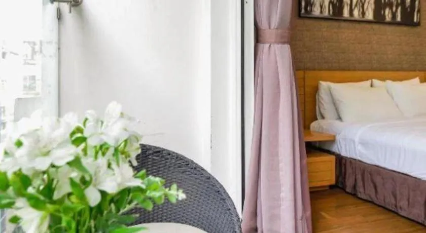 Bed in AHA Boutique Ben Thanh Hotel