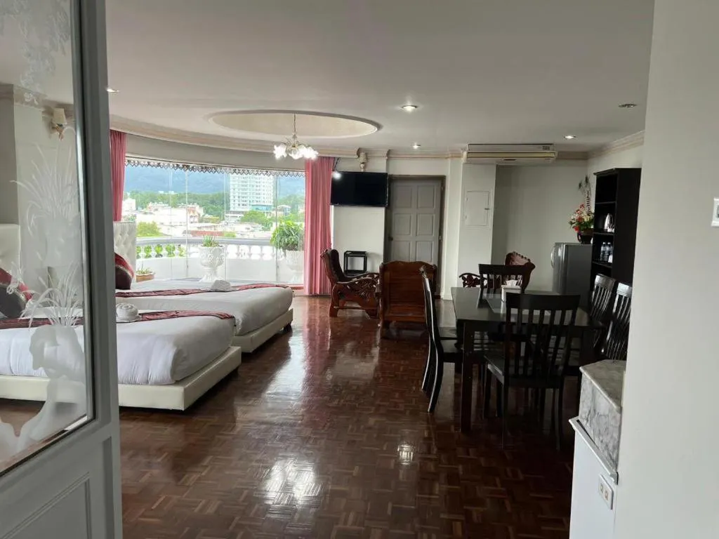 Bed in Chao Phya Grand Hotel