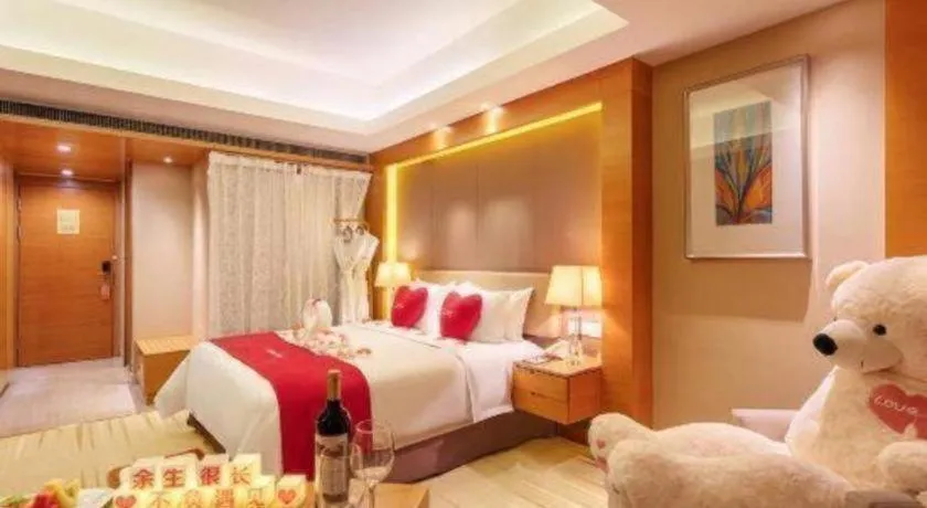 Bed in Howard Johnson by Wyndham Sunshine Plaza Ningbo