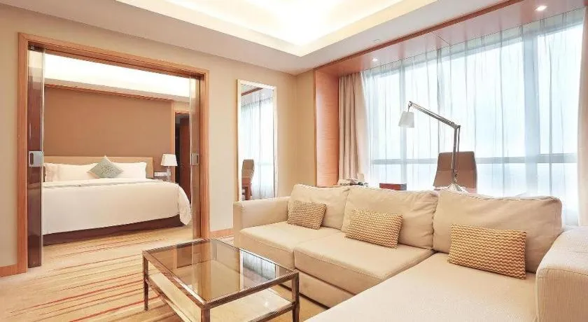 Bed in Howard Johnson by Wyndham Sunshine Plaza Ningbo