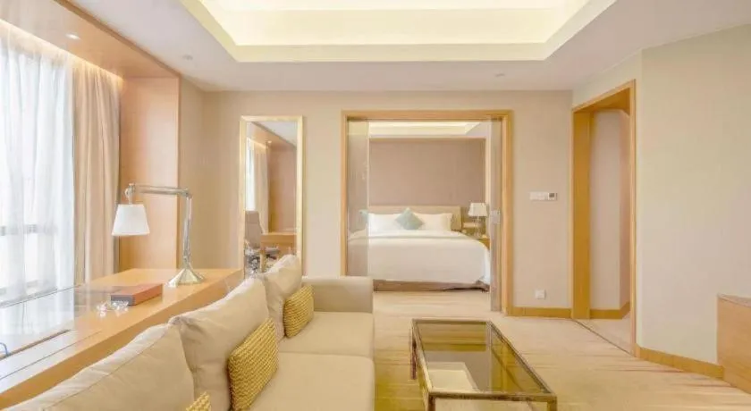 Bed in Howard Johnson by Wyndham Sunshine Plaza Ningbo