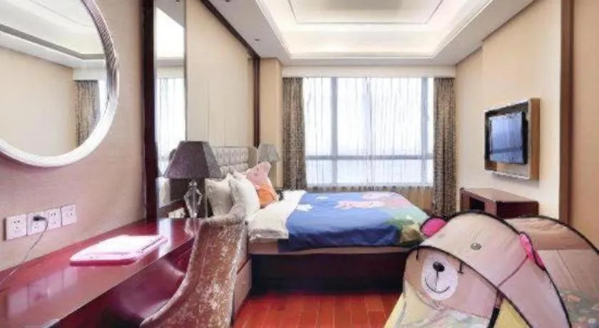 Bed in Howard Johnson by Wyndham Sunshine Plaza Ningbo