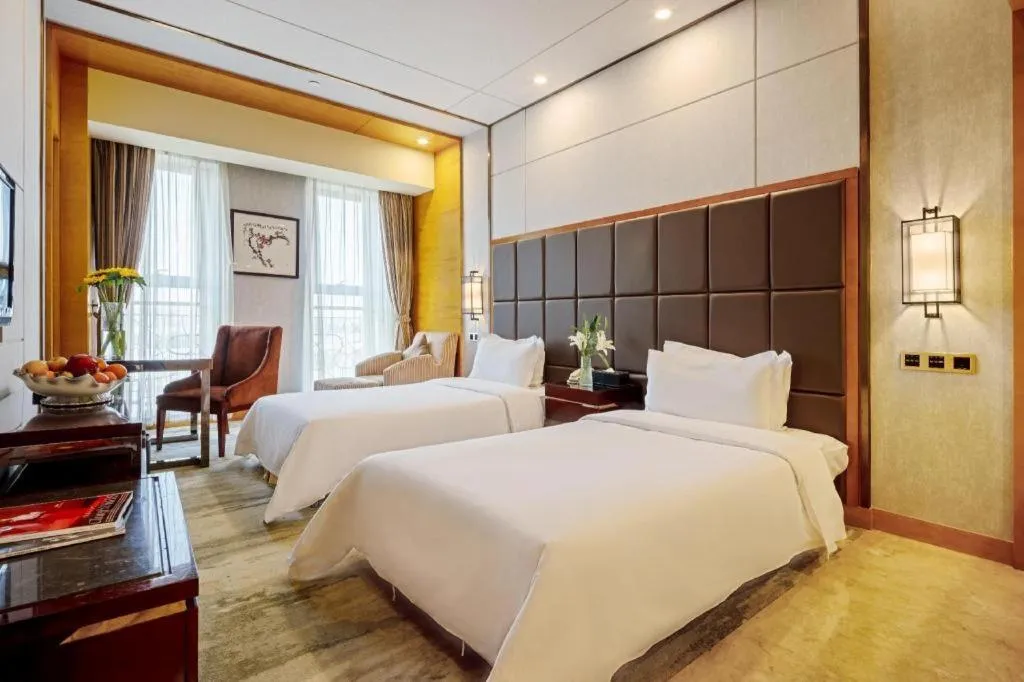 Bed in Gardenview Hotel