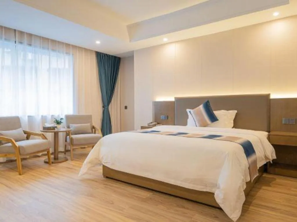 Bed in Zhangjiajie Fulante News Business Hotel