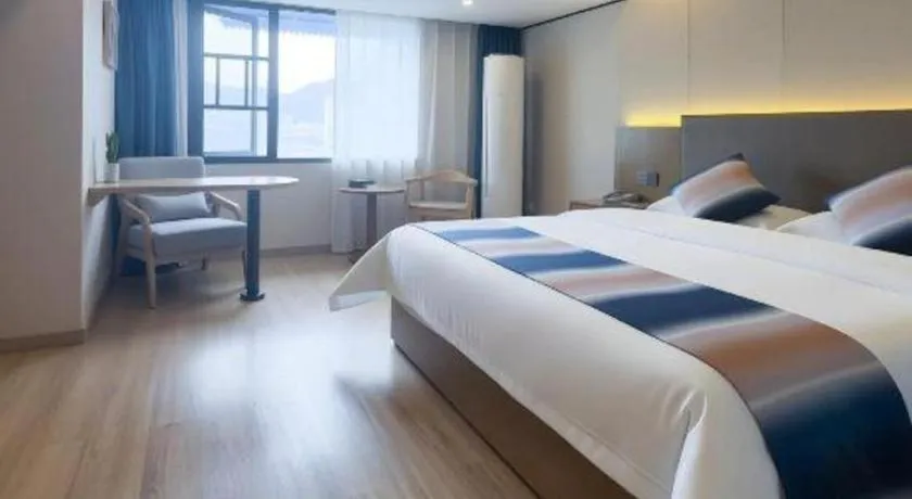Bed in Zhangjiajie Fulante News Business Hotel