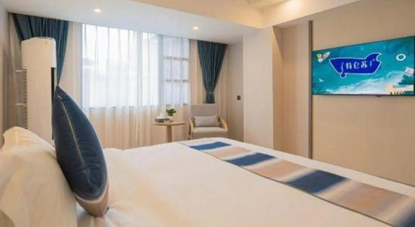 Bed in Zhangjiajie Fulante News Business Hotel