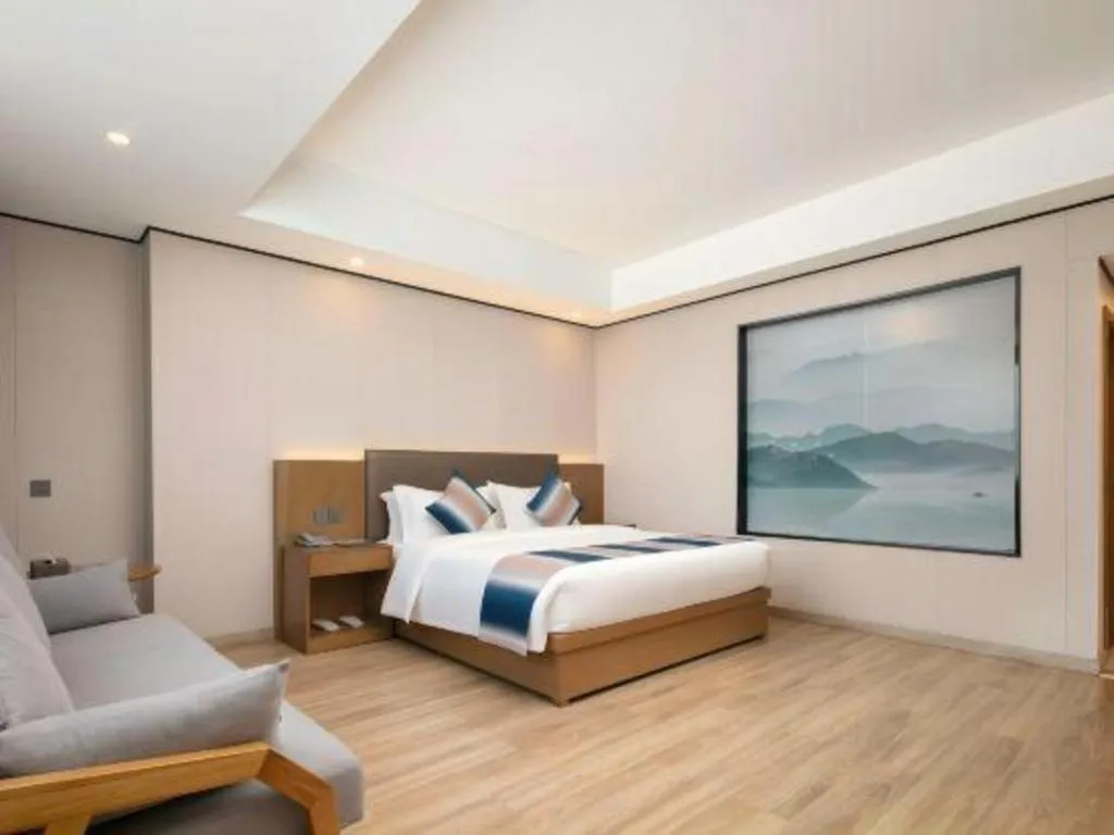 Bed in Zhangjiajie Fulante News Business Hotel