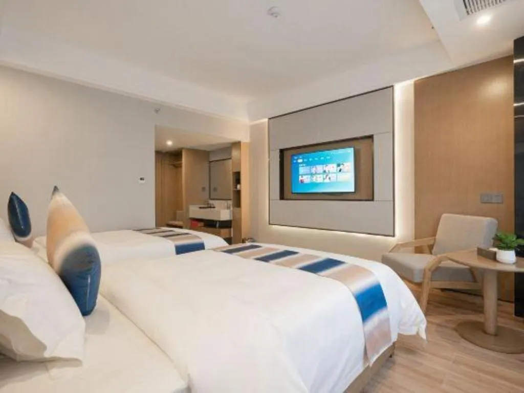 Bed in Zhangjiajie Fulante News Business Hotel