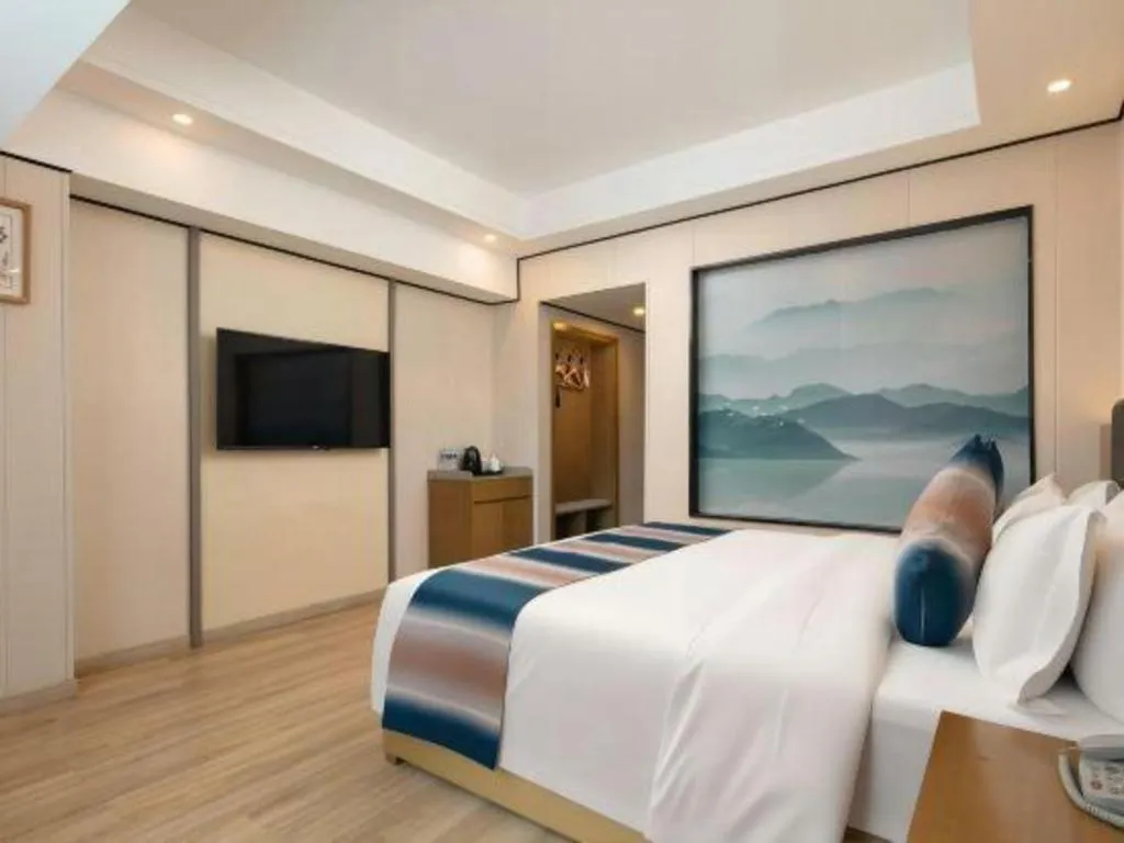 Bed in Zhangjiajie Fulante News Business Hotel
