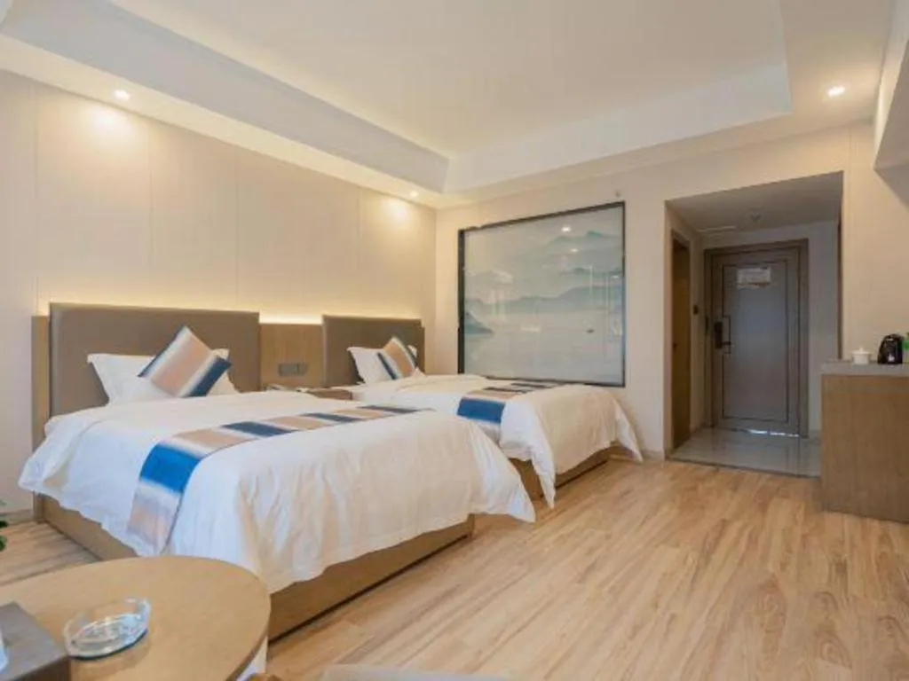 Bed in Zhangjiajie Fulante News Business Hotel