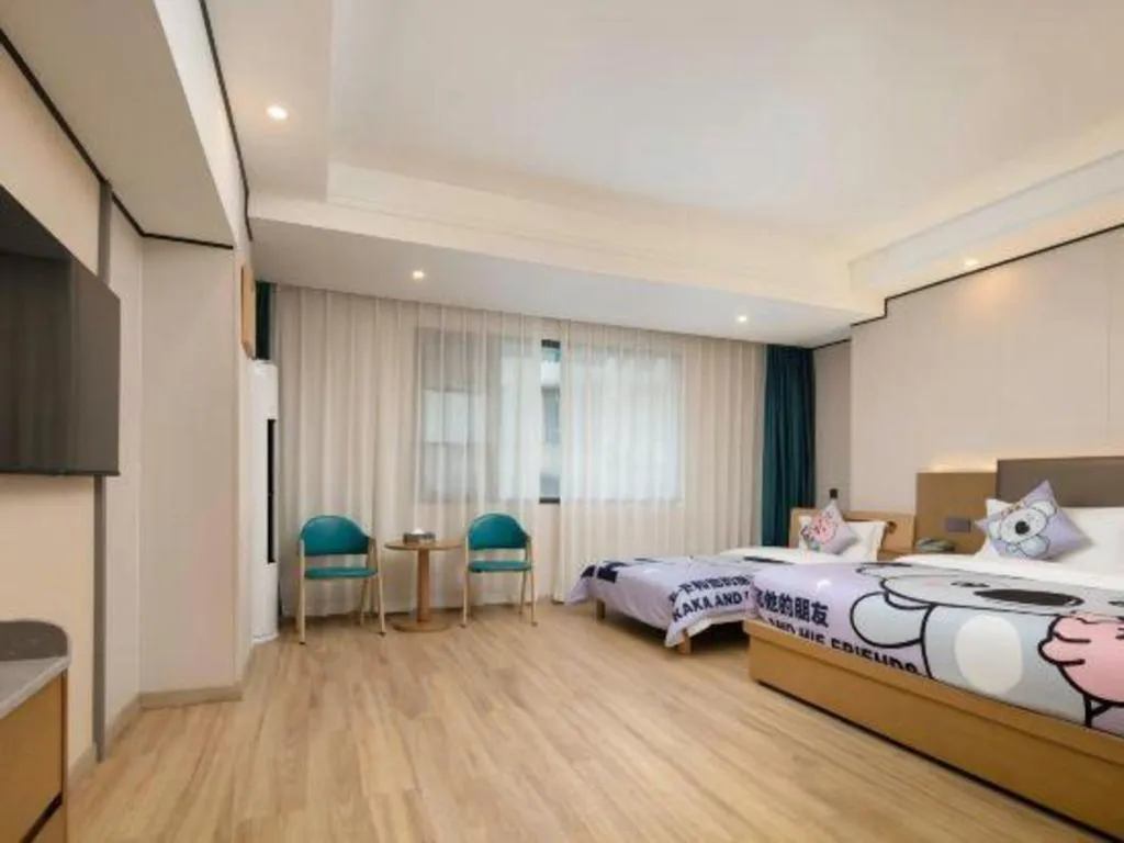 Bed in Zhangjiajie Fulante News Business Hotel