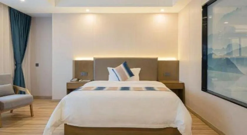 Bed in Zhangjiajie Fulante News Business Hotel