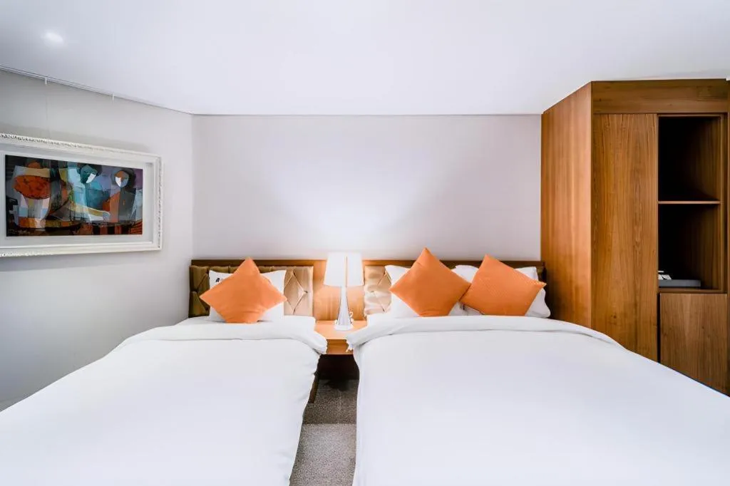 Bed in Hotel One Byeonsan