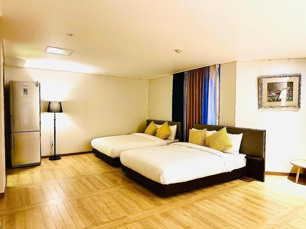 Bed in Hotel One Byeonsan