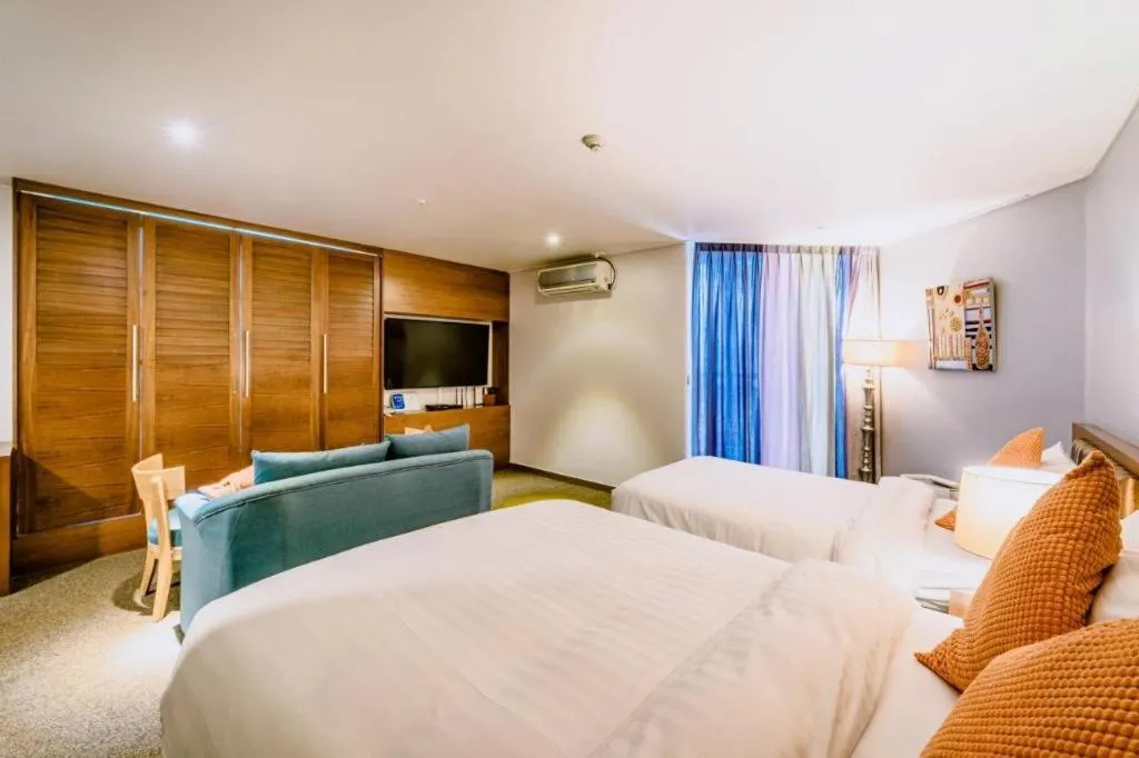 Bed in Hotel One Byeonsan