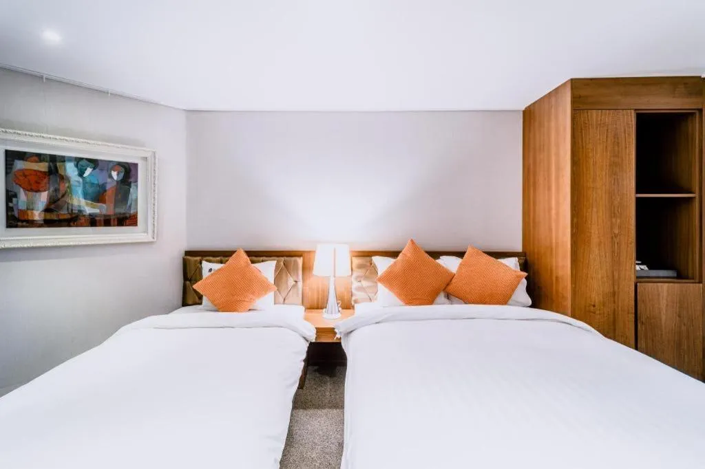 Bed in Hotel One Byeonsan