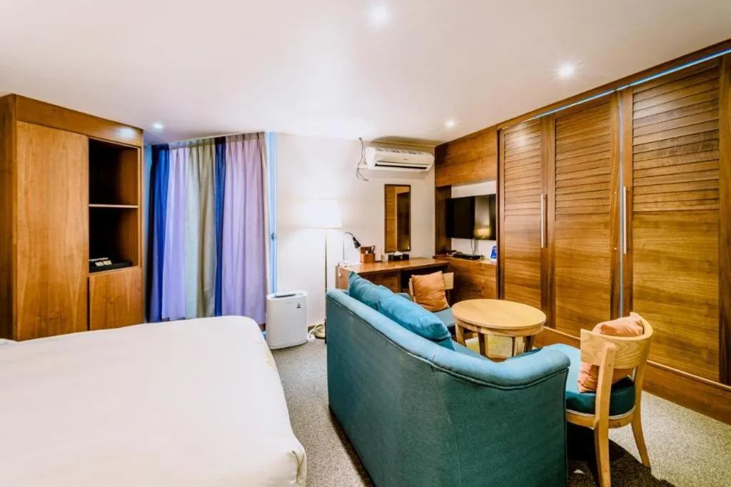 Bed in Hotel One Byeonsan