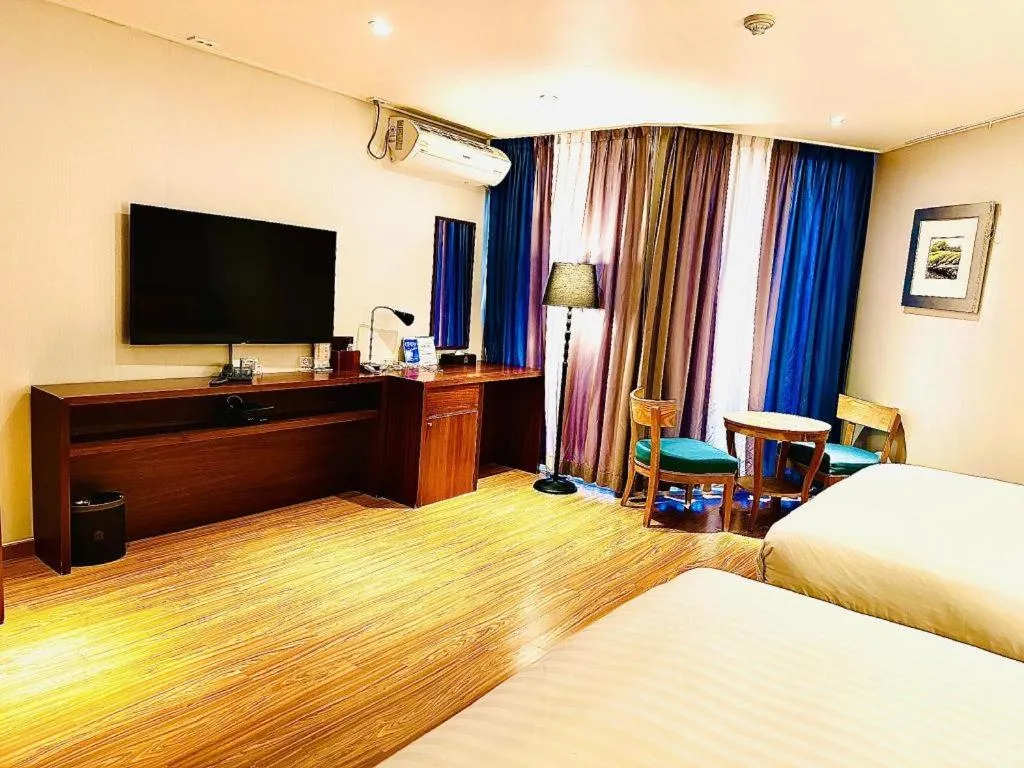 Bed in Hotel One Byeonsan