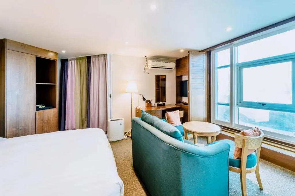 Bed in Hotel One Byeonsan