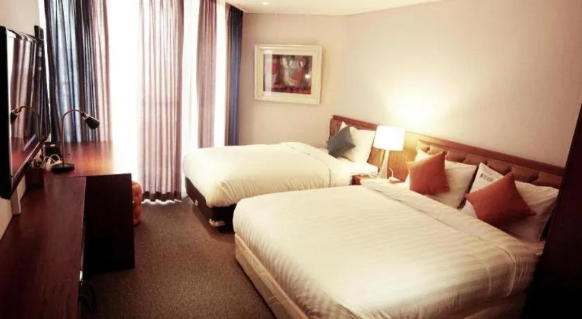 Bed in Hotel One Byeonsan