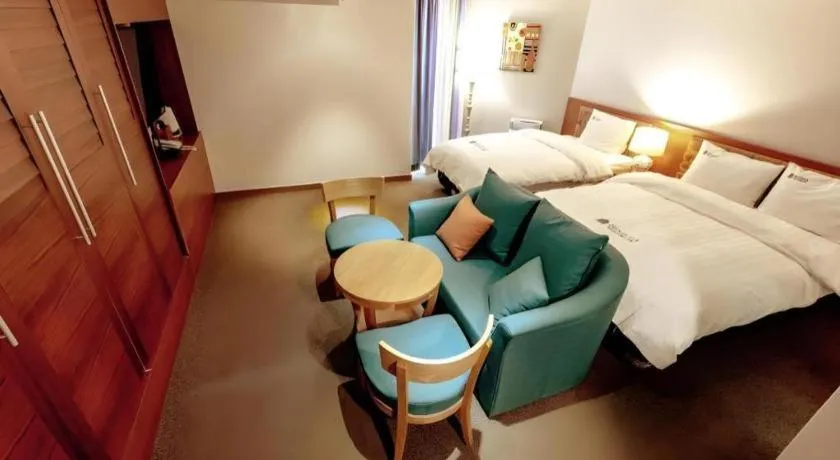 Bed in Hotel One Byeonsan