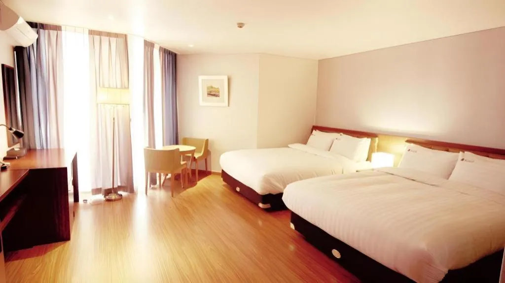 Bed in Hotel One Byeonsan