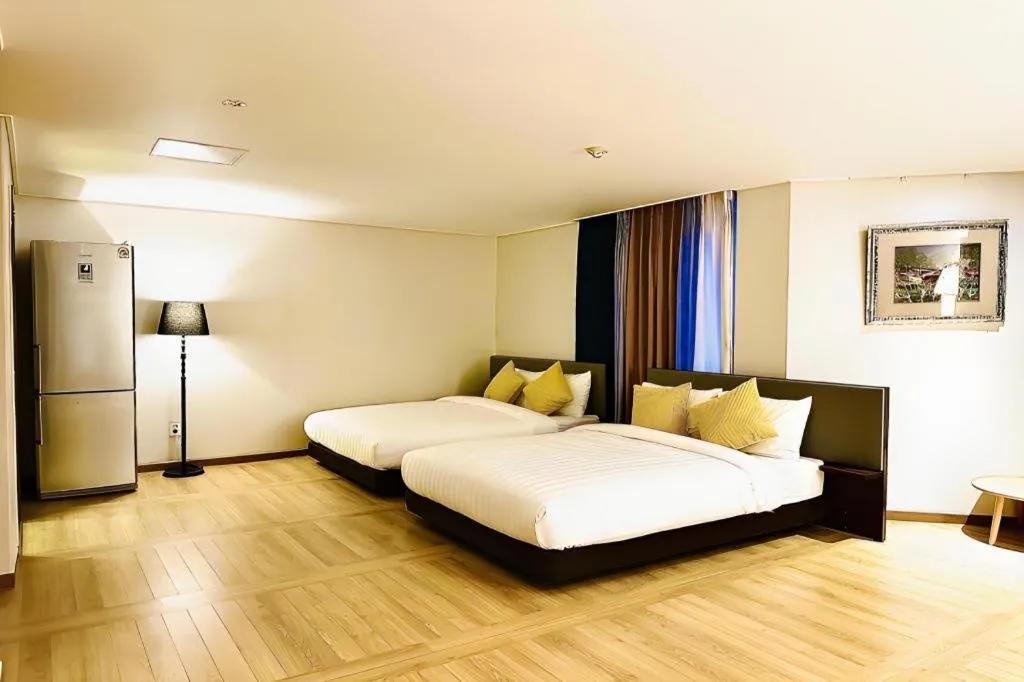 Bed in Hotel One Byeonsan