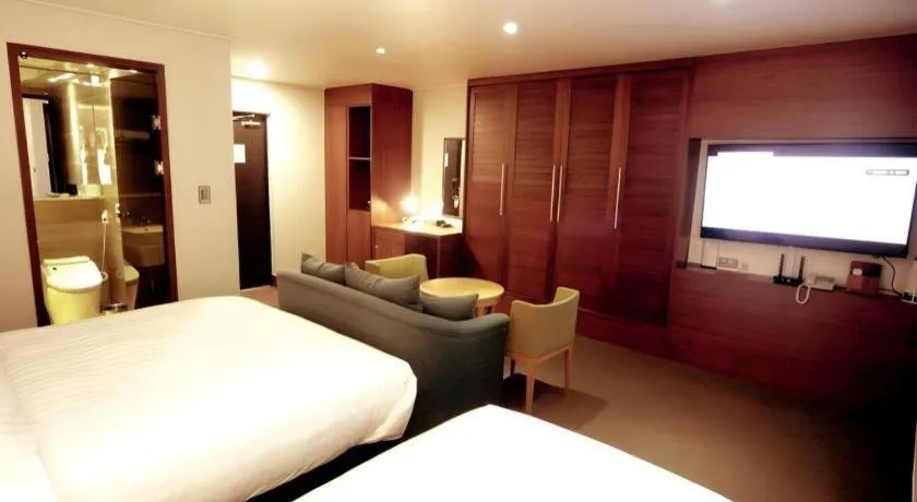 Bed in Hotel One Byeonsan