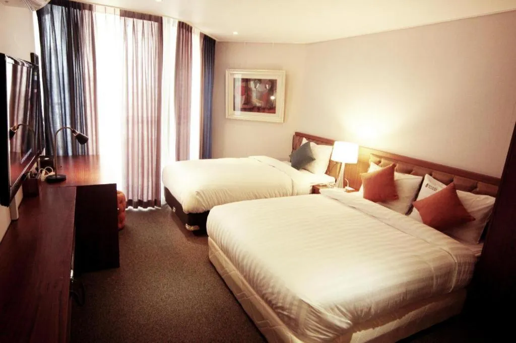 Bed in Hotel One Byeonsan