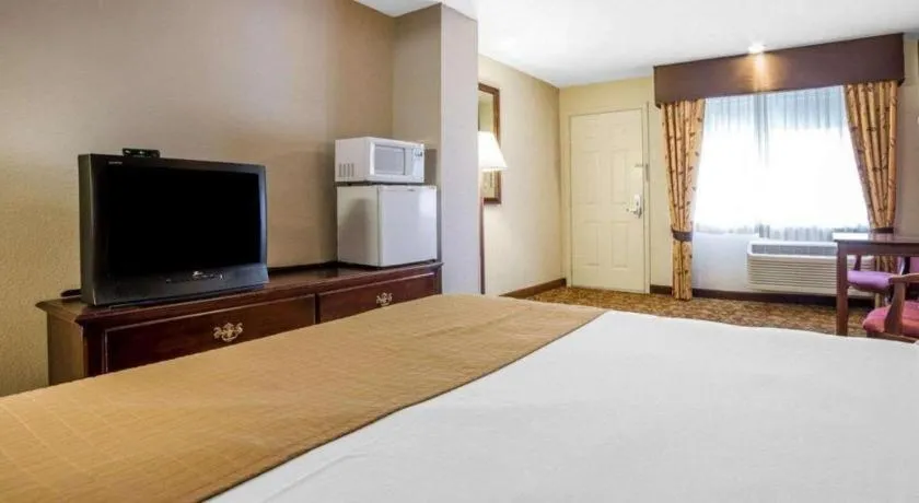 Bed in Quality Inn & Suites Minden