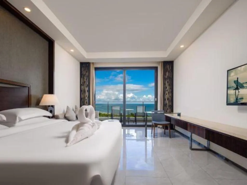 Bed in Boao Holliyard Hotel