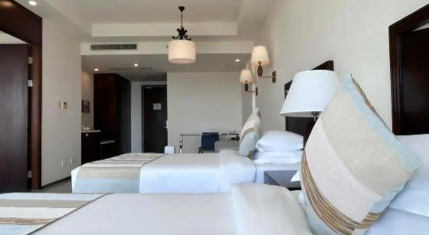 Bed in Boao Holliyard Hotel