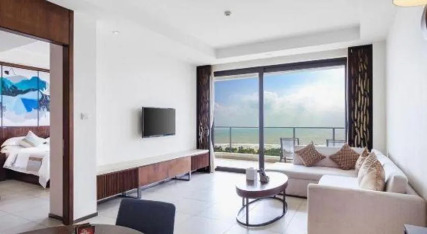 Bed in Boao Holliyard Hotel